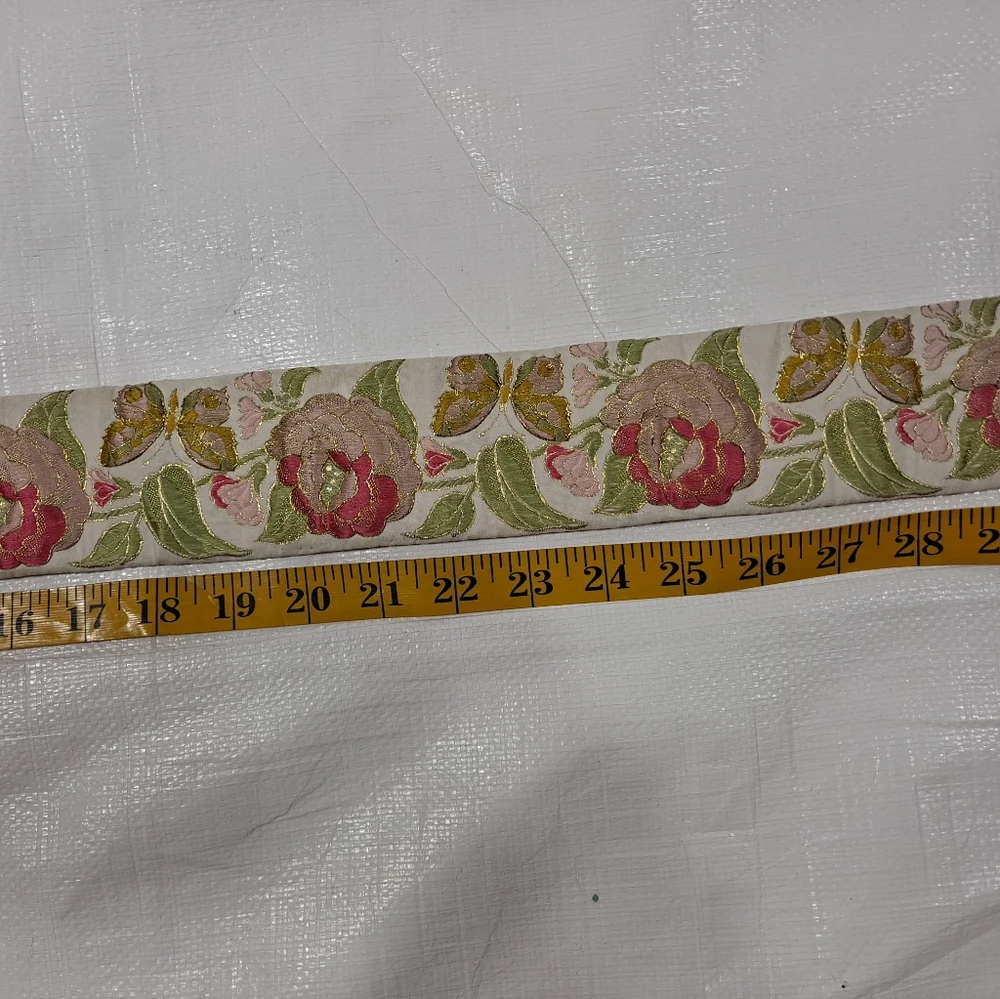 Vintage Silk Fabric Belt